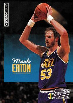 #239 Mark Eaton - Utah Jazz - 1992-93 SkyBox Basketball