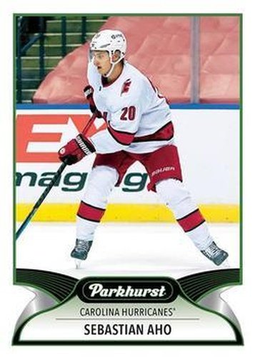 #239 Sebastian Aho - Carolina Hurricanes - 2021-22 Parkhurst Hockey