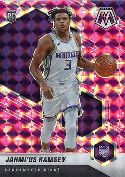 #239 Jahmi'us Ramsey - Sacramento Kings - 2020-21 Panini Mosaic - Mosaic Camo Pink Basketball