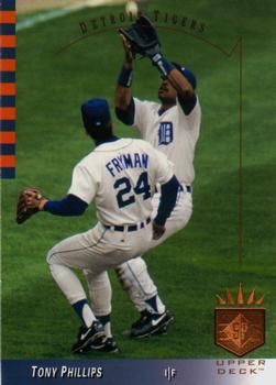 #239 Tony Phillips - Detroit Tigers - 1993 SP Baseball