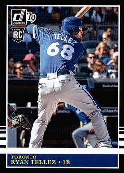 #239b Rowdy Tellez - Toronto Blue Jays - 2019 Donruss Baseball