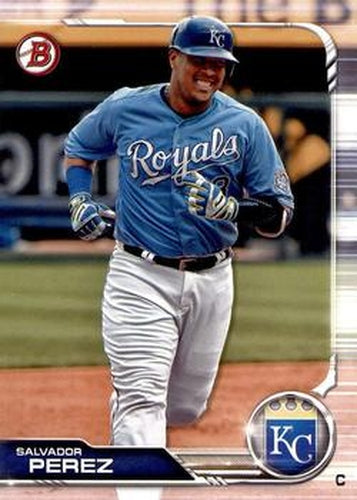 #23 Salvador Perez - Kansas City Royals - 2019 Bowman Baseball