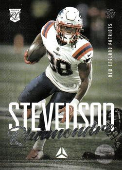 #223 Rhamondre Stevenson - New England Patriots - 2021 Panini Chronicles - Luminance Update Rookies Football