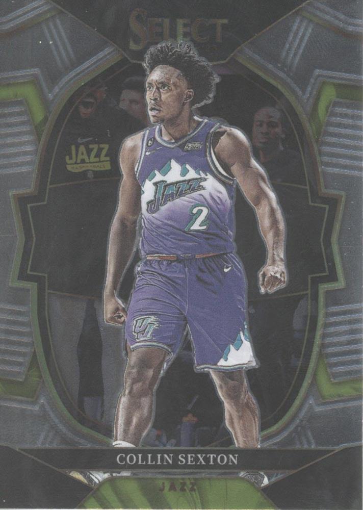 #23 Collin Sexton - Utah Jazz - 2022-23 Panini Select Basketball