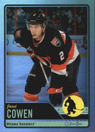 #23 Jared Cowen - Ottawa Senators - 2012-13 O-Pee-Chee - Rainbow Hockey