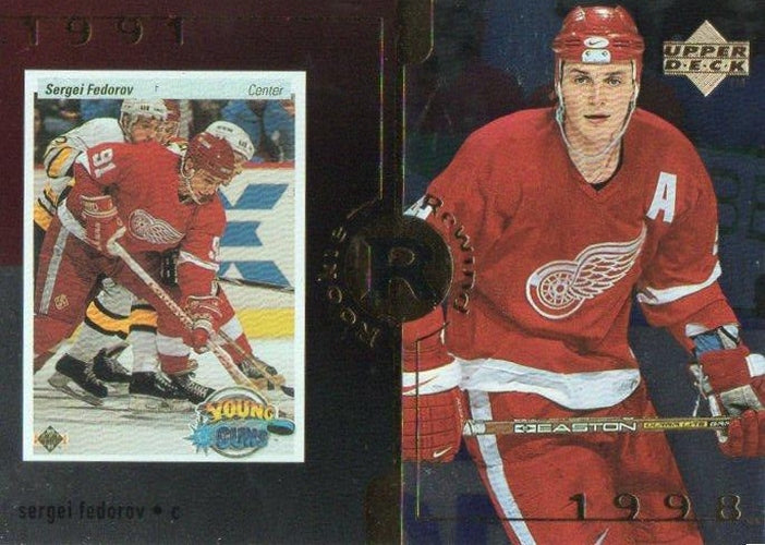 #23 Sergei Fedorov - Detroit Red Wings - 1998-99 Upper Deck Gold Reserve Hockey