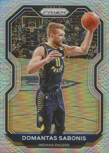 #23 Domantas Sabonis - Indiana Pacers - 2020-21 Panini Prizm - Silver Prizms Basketball