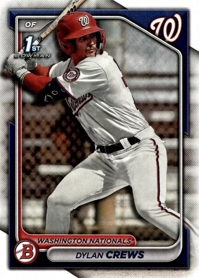 #BP-23 Dylan Crews - Washington Nationals - 2024 Bowman - Prospects Baseball