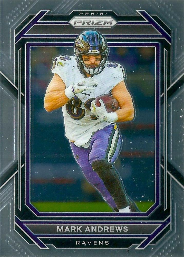 #23 Mark Andrews - Baltimore Ravens - 2022 Panini Prizm Football