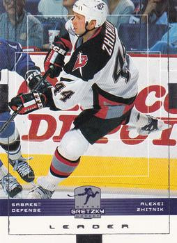 #23 Alexei Zhitnik - Buffalo Sabres - 1999-00 Upper Deck Wayne Gretzky Hockey