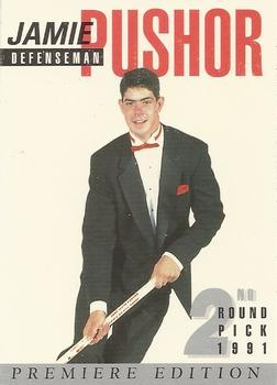 #23 Jamie Pushor - 1991 Arena Draft Picks French Hockey
