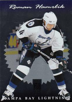 #23 Roman Hamrlik - Tampa Bay Lightning - 1996-97 Donruss Elite Hockey