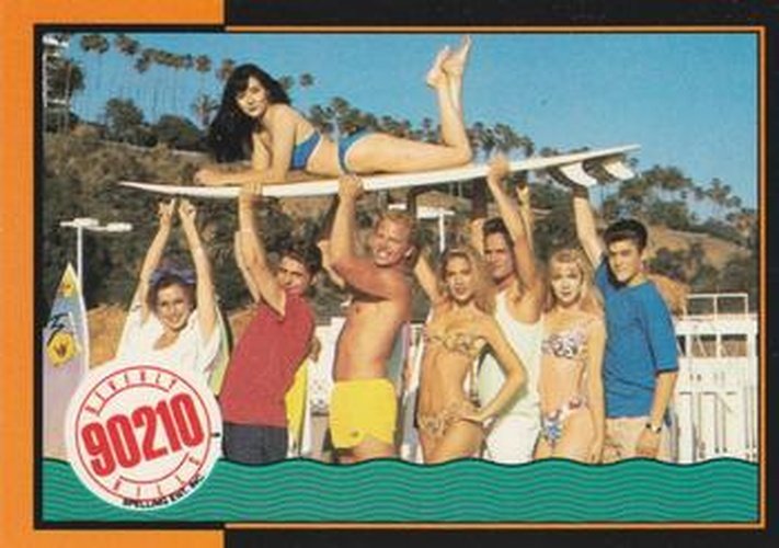 #23 Happy Together - 1991 Topps Beverly Hills 90210