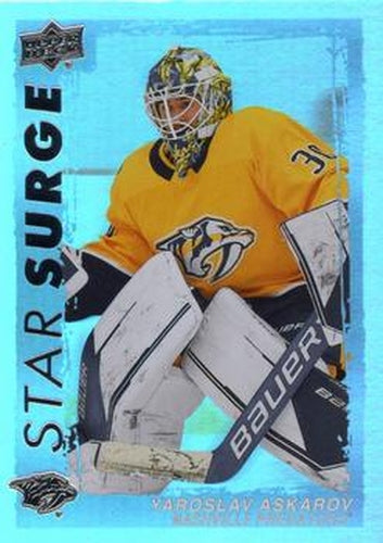 #SS-23 Yaroslav Askarov - Nashville Predators - 2023-24 Upper Deck - Star Surge Hockey