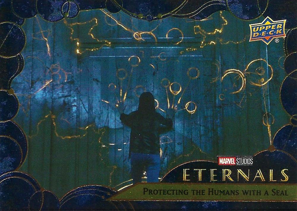 #23 Protecting the Humans with Seal - 2023 Upper Deck Marvel Eternals