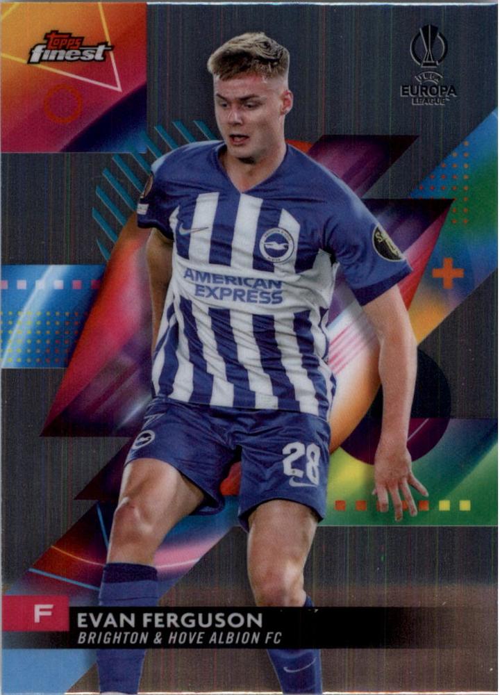 #23 Evan Ferguson - Brighton & Hove Albion - 2023-24 Finest UEFA Club Competitions Soccer