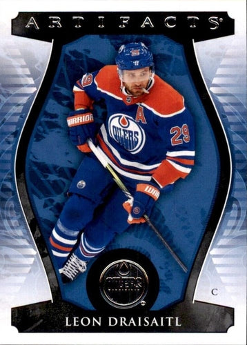 #23 Leon Draisaitl - Edmonton Oilers - 2023-24 Upper Deck Artifacts Hockey