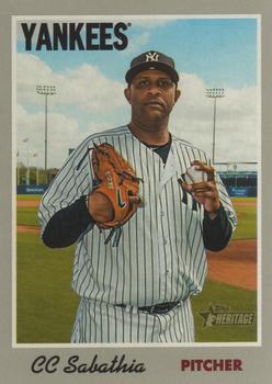 #23 CC Sabathia - New York Yankees - 2019 Topps Heritage Baseball