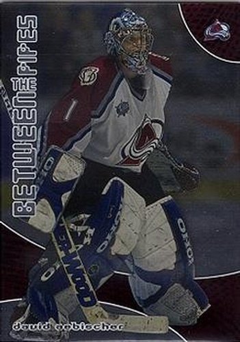 #23 David Aebischer - Colorado Avalanche - 2001-02 Be a Player Between the Pipes Hockey