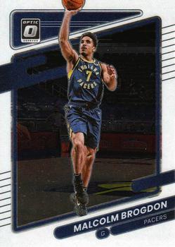 #23 Malcolm Brogdon - Indiana Pacers - 2021-22 Donruss Optic Basketball