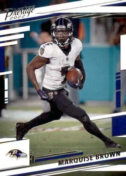 #23 Marquise Brown - Baltimore Ravens - 2022 Panini Prestige Football