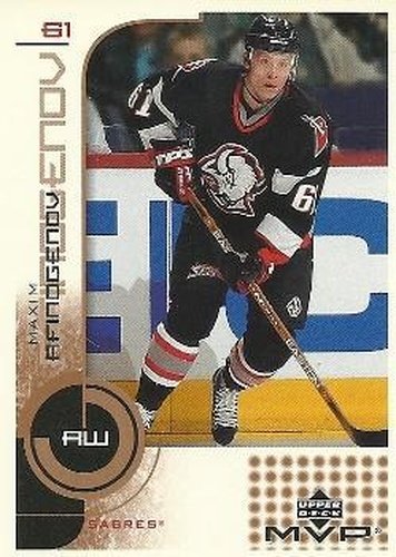 #23 Maxim Afinogenov - Buffalo Sabres - 2002-03 Upper Deck MVP Hockey
