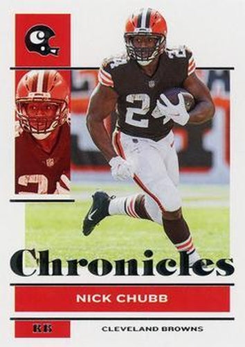 #23 Nick Chubb - Cleveland Browns - 2021 Panini Chronicles Football