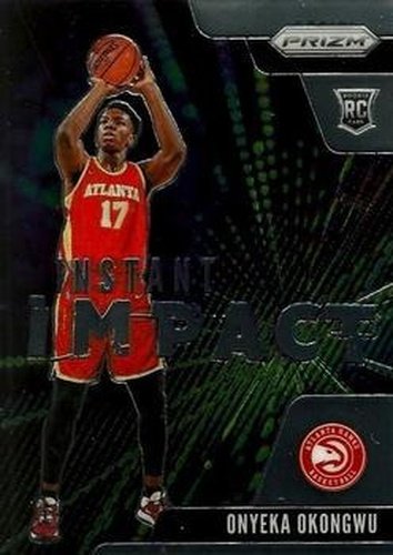 #23 Onyeka Okongwu - Atlanta Hawks - 2020-21 Panini Prizm - Instant Impact Basketball