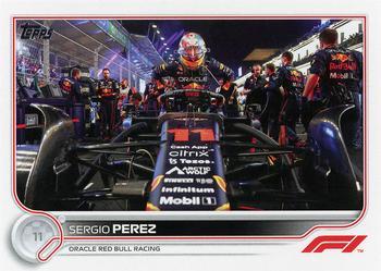 #23 Sergio Perez - Oracle Red Bull Racing - 2022 Topps Formula 1 Racing