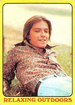 #23 Relaxing Outdoors - 1971 O-Pee-Chee The Partridge Family