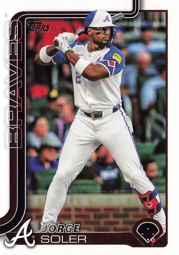 #23 Jorge Soler - Atlanta Braves - 2025 Topps Baseball