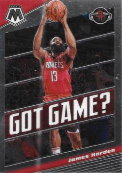 #23 James Harden - Houston Rockets - 2019-20 Panini Mosaic - Got Game Basketball