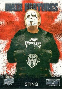 #MF-23 Sting - 2021 Upper Deck AEW - Main Features Wrestling
