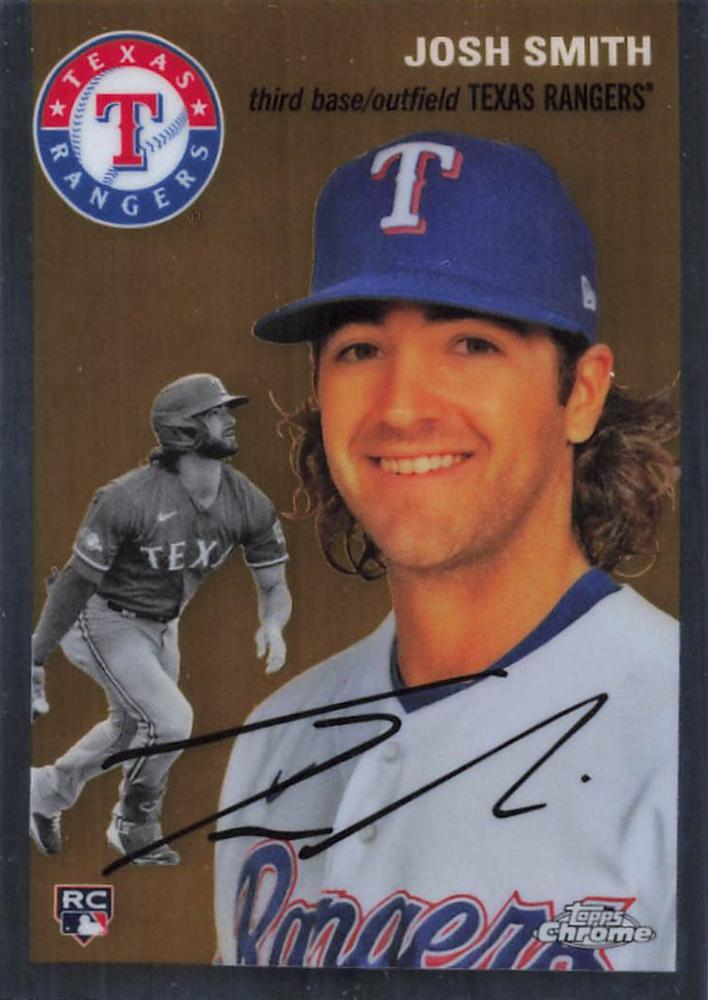 #23 Josh Smith - Texas Rangers - 2023 Topps Chrome Platinum Anniversary Baseball