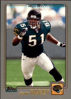 #23 Kevin Hardy - Jacksonville Jaguars - 2001 Topps Football