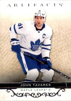 #23 John Tavares - Toronto Maple Leafs - 2021-22 Upper Deck Artifacts Hockey