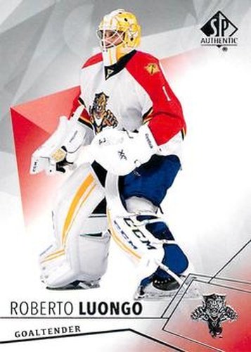 #23 Roberto Luongo - Florida Panthers - 2015-16 SP Authentic Hockey
