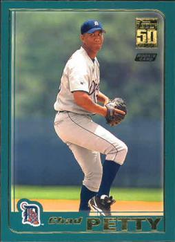 #T240 Chad Petty - Detroit Tigers - 2001 Topps Traded & Rookies Baseball