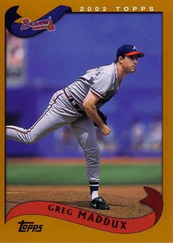 #240 Greg Maddux - Atlanta Braves - 2002 Topps Baseball