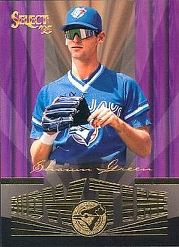 #240 Shawn Green - Toronto Blue Jays - 1995 Select Baseball