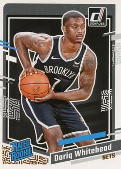 #240 Dariq Whitehead - Brooklyn Nets - 2023-24 Donruss Basketball