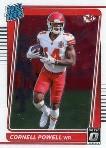 #240 Cornell Powell - Kansas City Chiefs - 2021 Donruss Optic Football