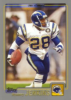 #240 Ronney Jenkins - San Diego Chargers - 2001 Topps Football