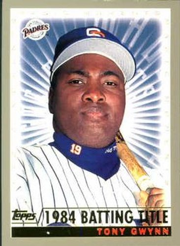 #240a Tony Gwynn - San Diego Padres - 2000 Topps Baseball