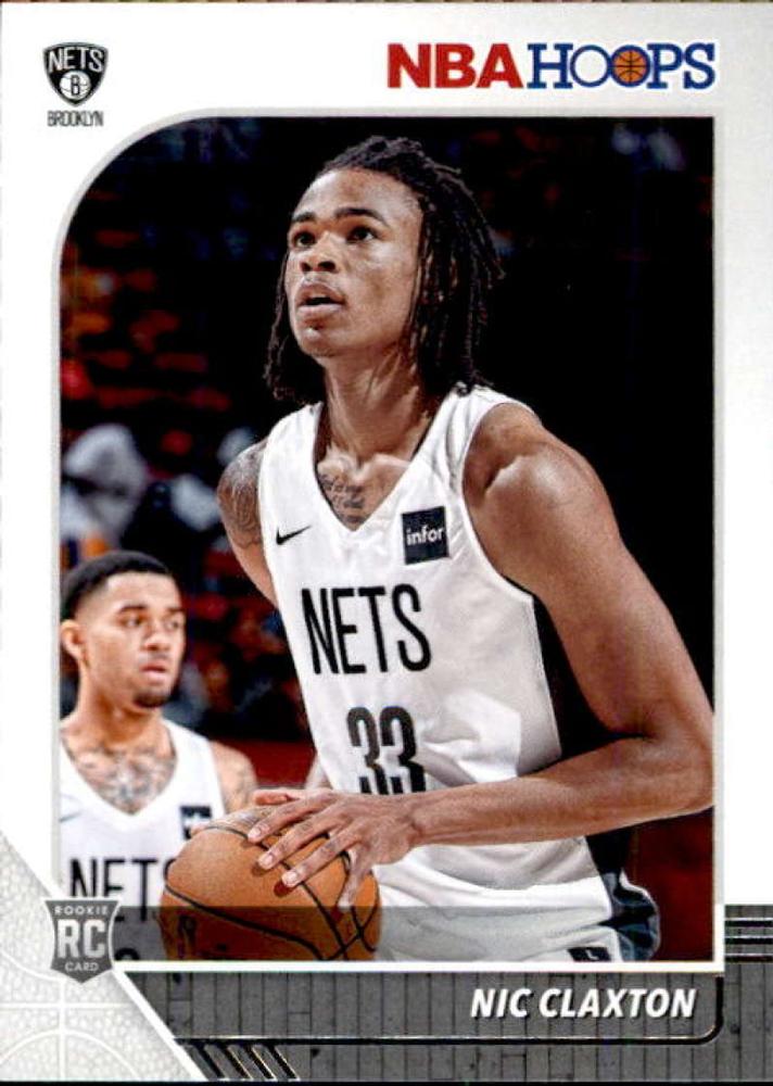 #241 Nicolas Claxton - Brooklyn Nets - 2019-20 Hoops Basketball