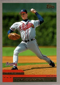 #241 Tom Glavine - Atlanta Braves - 2000 Topps Baseball