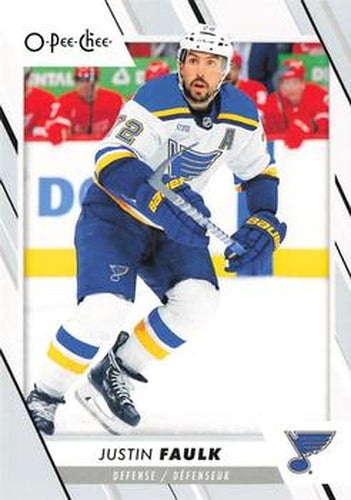 #241 Justin Faulk - St. Louis Blues - 2023-24 O-Pee-Chee Hockey