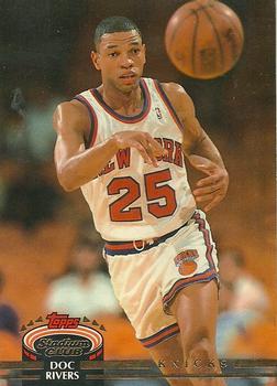 #241 Doc Rivers - New York Knicks - 1992-93 Stadium Club Basketball