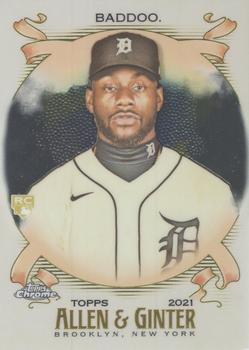 #241 Akil Baddoo - Detroit Tigers - 2021 Topps Allen & Ginter Chrome Baseball