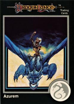 #241 Azurem, Blue Dragon - 1991 TSR Advanced Dungeons & Dragons - Silver